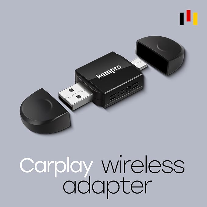 Wireless CarPlay & Android Auto Adapter, 2026 Upgraded Chipset, 2-in-1 Plug & Play Dongle, Wired to Wireless Converter, USB-A/USB-C, Auto Connect, iPhone iOS 10+ Android 11+, Cars 2016+