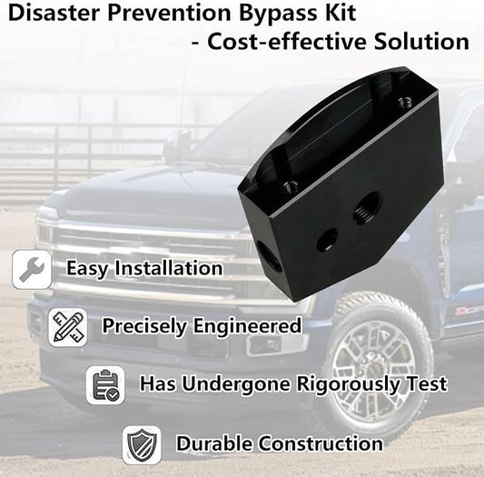 CP4-6.7F-BP-G2.1 Disaster Prevention Bypass Kit Suitable for Ford F250 F350 F450 F550 Super Duty 2011-2025 - 6.7L Powerstroke Diesel,Replace# 7031190 ﻿