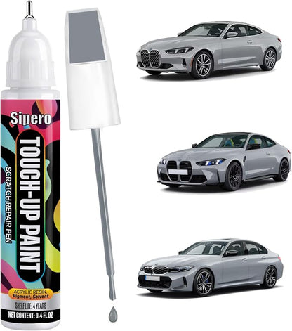 Brooklyn Gray Metallic (C4P) for BMW Touch Up Paint Pen - Exact OEM Match for Repairing Chips & Nicks - Compatible with X3, X5, 3 Series, 4 Series