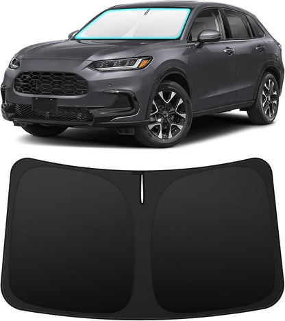 INSAUTO Custom Fit Windshield Sun Shade Accessories for Honda HRV HR-V 2023-2026, Foldable Front Window Sunshade, UV & Heat Reflector, Keeps Interior Cool, Includes Storage Bag