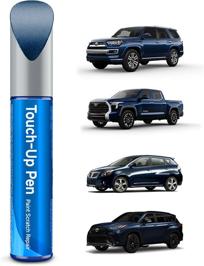 8S6 Dark/Nautical Blue Metallic Touch Up Paint Compatible with Toyota Exact Match Touch Up Paint Car Scratch Repair