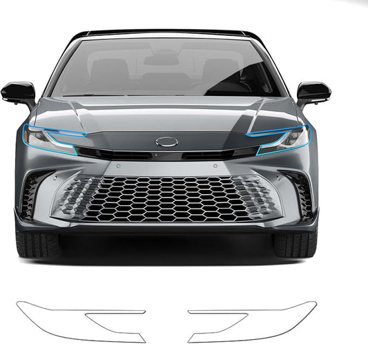 TPU Headlight Car Film for Toyota Camry SE XSE 2025-2026,PPF Protective Film Transparent Vinyl Wrap,Pre-Cut Paint Protection Clear Anti-Scratch Car Wrap Car Accessories