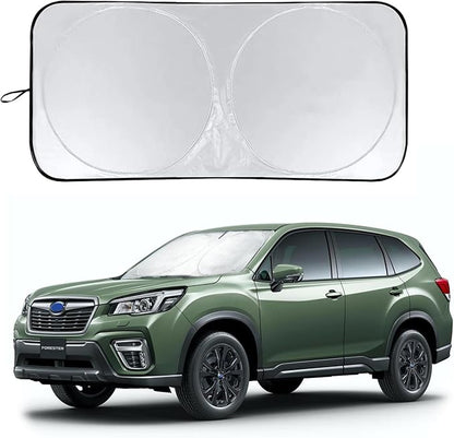 INSAUTO for Forester SUV Windshield Sun Shade Car Sunshades, Custom-fit 2019-2023 2024 Subaru Forester Windshield Cover Front Window Sun Visor Shield Keep Vehicle Cool Interior Accessories