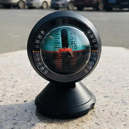 BESPORTBLE Vehicle Inclinometer Multipurpose Slope Car Balance Gauge Easy-to-use Level Meter