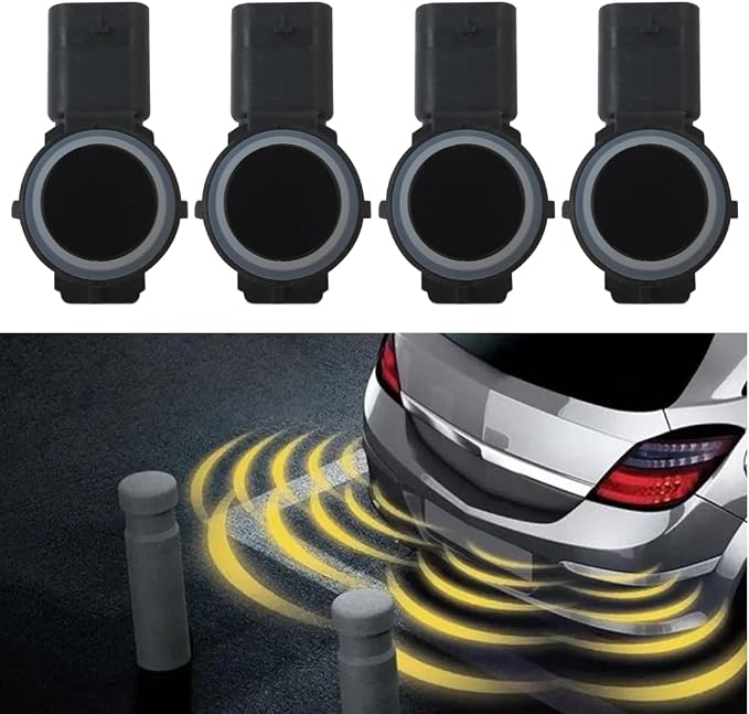 GRABOTE New 4pcs 66209261582 Parking Sensor #66209261580, 9261587 for BMW 4 Series (F32, F33, F36, F82, F83) 435iX Convertible 2014, 2015, 2016