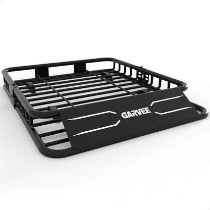 Garvee Universal Roof Rack Cargo Carrier Basket, 200 Lbs Capacity Rooftop Cargo Rack, Car Top Luggage Holder Basket Heavy Duty for SUVs, Trucks, Vehicles