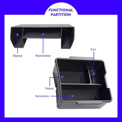 2025 2024 2023 Civic Center Console Organizer Tray for 2023 2022 Honda Civic 11th Gen Sedan Hatchback Touring EX Sport Civic 2022 Accessories 2023 Central Console Organizer Insert Tray(2pcs)-S