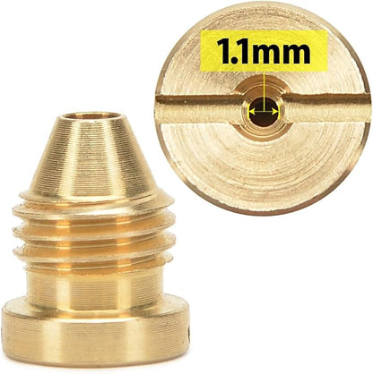 MJJC Foam Cannon Orifice Nozzle (1.1mm Orifice Nozzle for under 1595 PSI pressure washer)