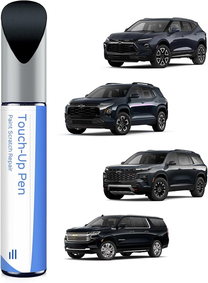 GLU/WA328E Midnight Blue Metallic Touch Up Paint Compatible with Chevrolet Exact Match Chips and Nicks Touch Up