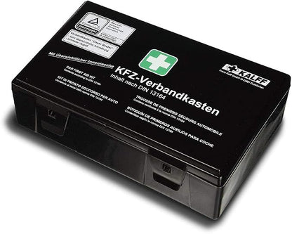 Quattroerre 16057 Hard First Aid Kit for Car Approved DIN 13164