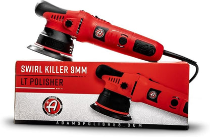 Adam's 9mm Dual Action Car Polisher - Buffer Car Scratch Remover for Car Detailing