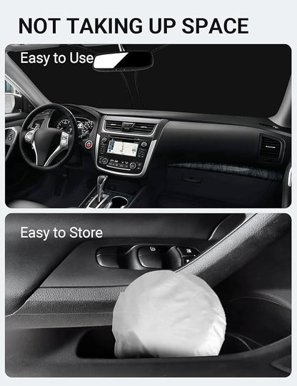 Proadsy 2026 Upgrade Front Windshield Sun Shade Foldable Sunshade Protector Custom Fit 2013-2018 Nissan Altima Accessories
