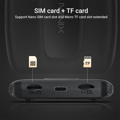 MINIX CarPlay Android AI Box 8 Core 8G+128G for Only Wired CarPlay Touchscreen Cars to Wireless Carplay&Wireless Android Auto for YouTube Netflix Google Store Support SIM&TF Card