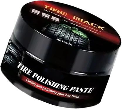 Nice & Wet Tire Shines Trim Coating for Rubber, Tire Refurbishing Cream for Car Truck Motorcycle Tire Polishing Wax Car Wheel Tire