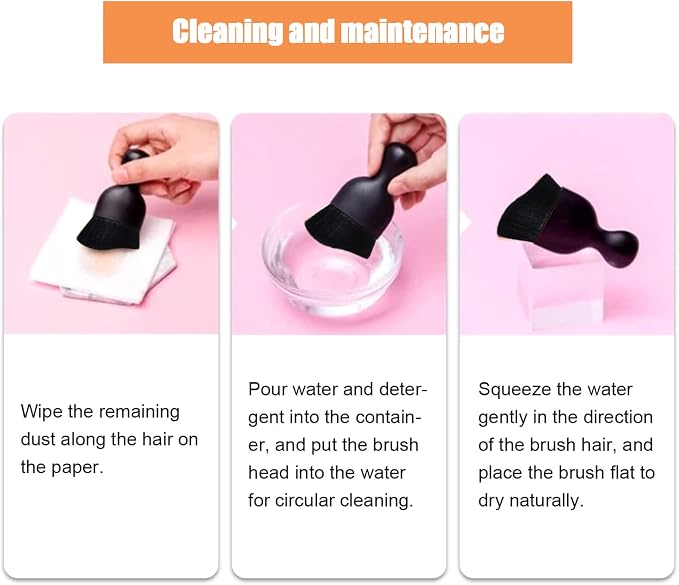1 PC Car Interior Dust Brush, Auto Scratch Free Detailing Brush, Soft Car Interior Cleaning Brush Auto Accessories for Automotive Dashboard, Air Conditioner Vents, Computer (Black)