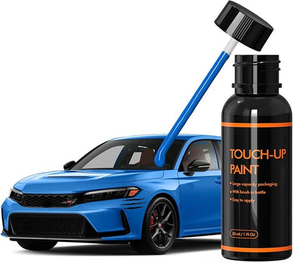 B637P Boost Blue Touch Up Paint for Honda, DIY Car Paint Scratch Repair Kit, Automotive Paints, Quick & Easy Fix Scratch Repair for Civic