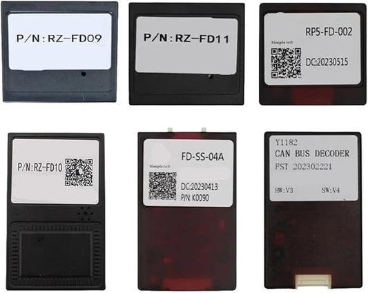 Car Radio Decoder Android Head Unit Accessories Data Conversion Compatible with Ford Series(RZ-FD09)