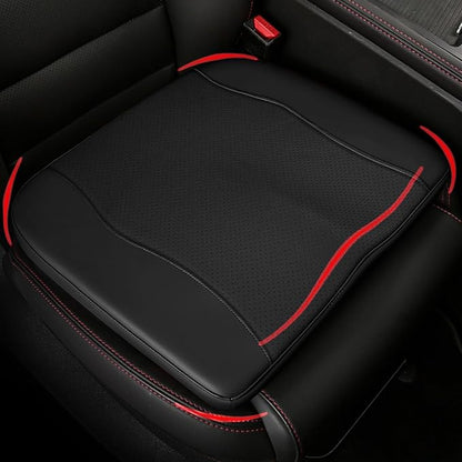 Car Seat Cushion,Thickened Comfort Memory Foam Seat Cushions for Car and Office Chair - Sciatica & Lower Back Pain Relief, Driver Seat Pillow for Auto, Office Chair, Wheelchair Pad-Black