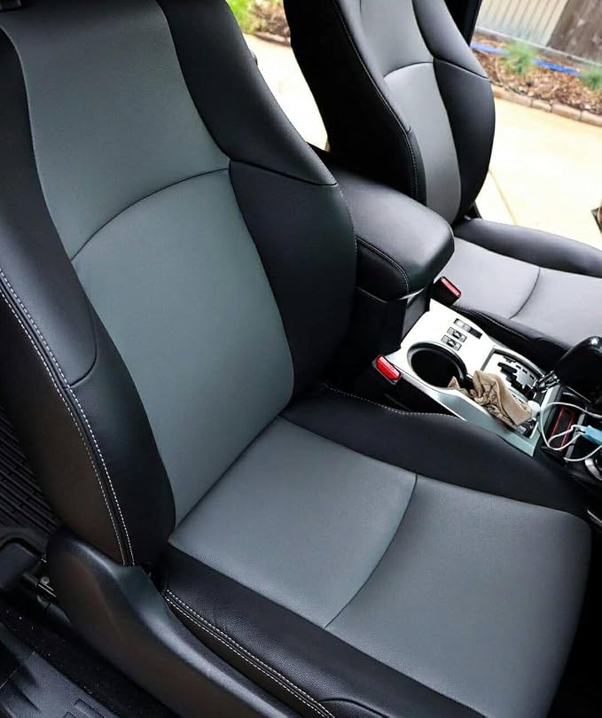 CARPRO CQUARTZ Leather 2.0 - Kit - Hydrophobic & Oil Phobic, Safe on All Car Leather, Resistance to UV, Denim Dye Coloring, Abrasion and Stains (50ml Kit)