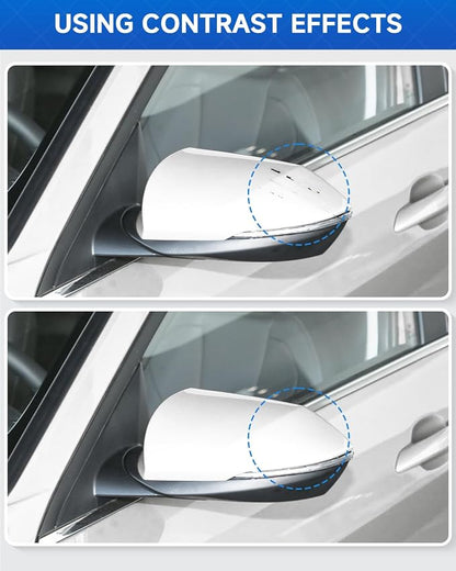 W6H Serenity White Pearl Touch Up Paint Compatible with Hyundai Exact Match Touch Up Paint Car Scratch Repair