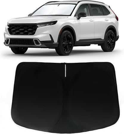 Windshield Sun Shade for Honda CR-V 2023-2025 2026, Car Front Window Sunshade with 240T Sun Visor Protector Blocks UV Rays Heat Sun Shield Accessories (Honda CRV)