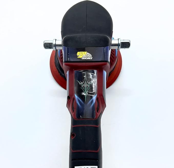 Buff Brite Polisher Skinz - Compatible with Flex DA Corded - Hot Rod