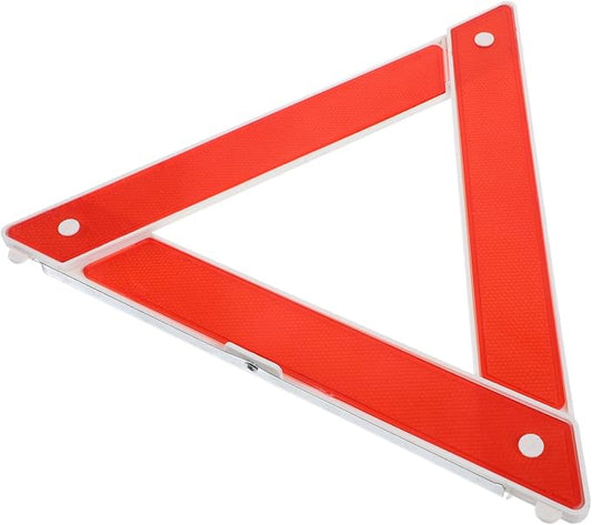 Emergency Triangle Warning Sign for Cars Reflective Roadside Safety Triangle Foldable Car Emergency Tool for Roadside Assistance