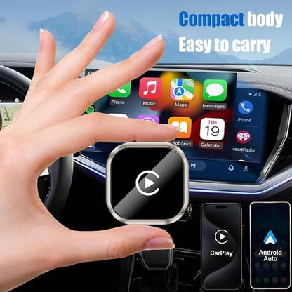 Car Wireless CarPlay Adapter for Honda Insight Passport 2019-2023 2024 2025, Plug & Play, Play Stable Connection No Latency, Converts Wired to Wireless,A