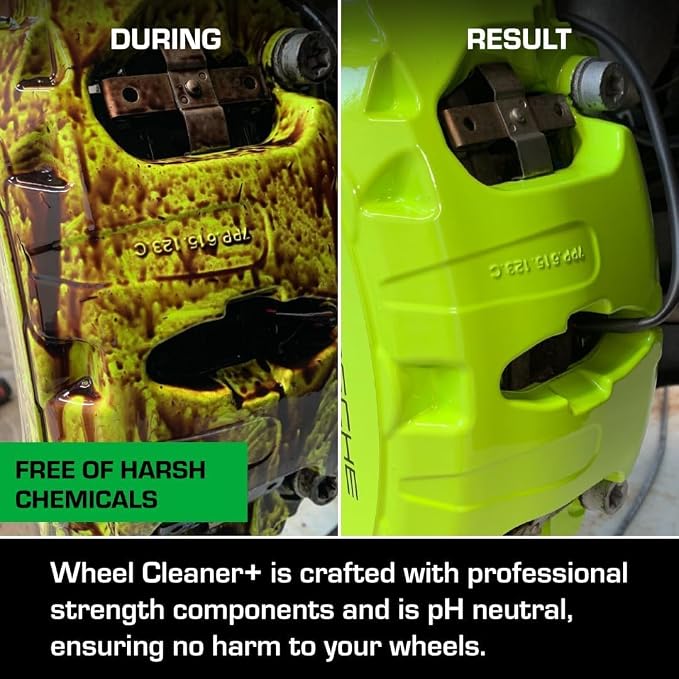 Ethos Wheel Cleaner - Car Wheel Cleaner Spray - Rim Cleaner Spray Brake Dust, Iron Remover - Color Change Technology - Professional Strength Formula (16 oz (2Pack))