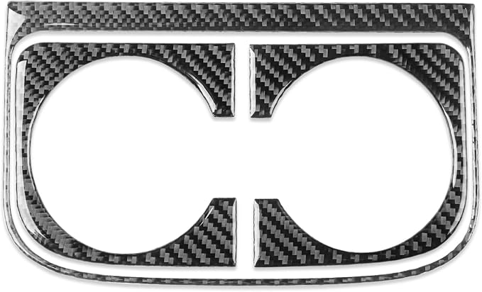 NVCNX Real Premium Carbon Fiber for Toyota 2nd Gen Tacoma Accessories 2010-2015 2011 2012 2013 2014 Car Center Console Organizer Panel Frame Cover Interior Trim Thick Overlay Sticker Decal 3PCs