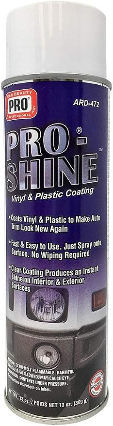 PRO-Shine Aerosol Vinyl & Plastic Coating