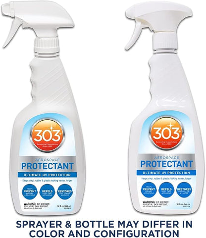 Provides UV protection while helping prevent fading, cracking, and discoloration.