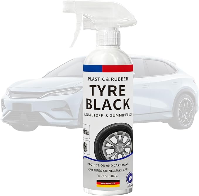 Car Tire Shine - Vehicle Tyre Cleaning Product - Automotive Wheel Protectant | for Trucks Sedans RVs SUVs Auto Enthusiasts Fleet Managers Vehicle Presentation Seasonal Maintenance