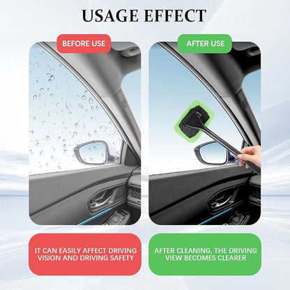 Car Windshield Cleaning Tool, Soft Car Interior Detailing Kit Tools, Automotive Window Dust Removal Tools and Supplies, General Washing Brush are Suitable for Cars, SUVs and Trucks