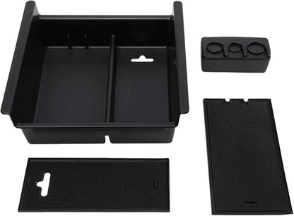 DNA MOTORING Center Console Organizer Tray Compatible with 10-18 4Runner, Armrest Storage Box, ZTL-Y-0021