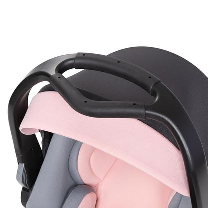 Baby Trend Secure-Lift Infant Car Seat, Madrid Pink – Compact Lightweight Carrier, Infant Comfort Cushioning, Adjustable Harness Fit
