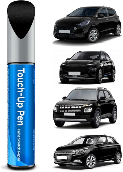 Abyss/Onyx Black(A2B) Touch Up Paint Compatible with Hyundai Exact Match Touch Up Paint Car Scratch Repair