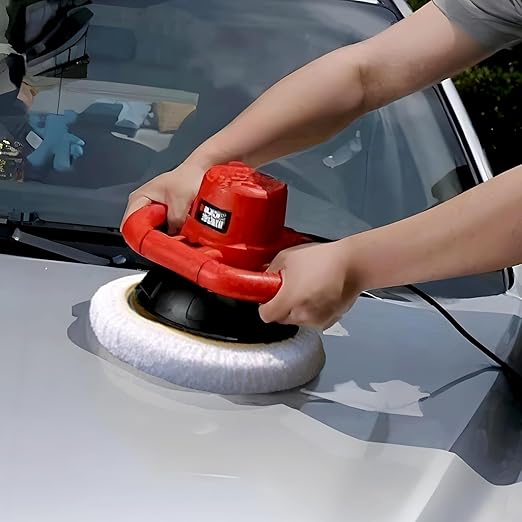 20-Pack 5-6 Inch Microfiber Car Polishing Pads,Premium Car Buffing Bonnets for Orbital Polisher, Wax Applicator & Auto Detailing