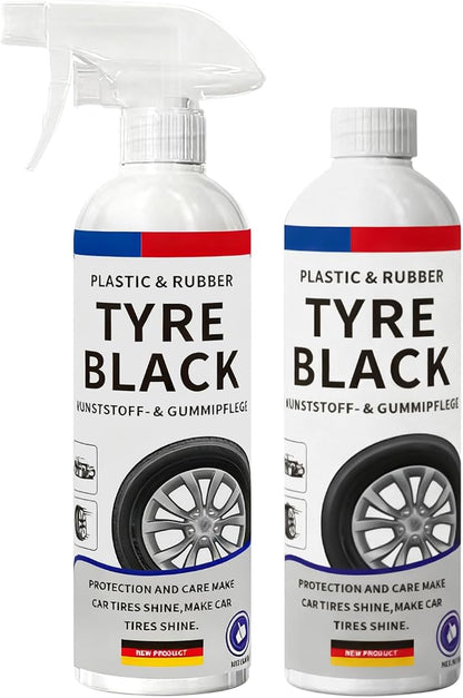 Tire Shine Spray - Instant Tyre Dressing | Trim Dressing Spray, Vehicle Tyre Cleaning Product, Automotive Wheel Protectant for Trucks Sedans Rvs Suvs Auto Enthusiasts Fleet Managers Vehicle