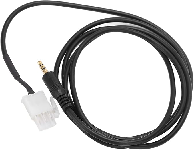 Yctze Car Bluetooth Module Motor Aux Cable 3pin to 3.5mm Jack Motorcycle Accessory Replacement for Goldwing GL1800