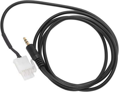 Yctze Car Bluetooth Module Motor Aux Cable 3pin to 3.5mm Jack Motorcycle Accessory Replacement for Goldwing GL1800