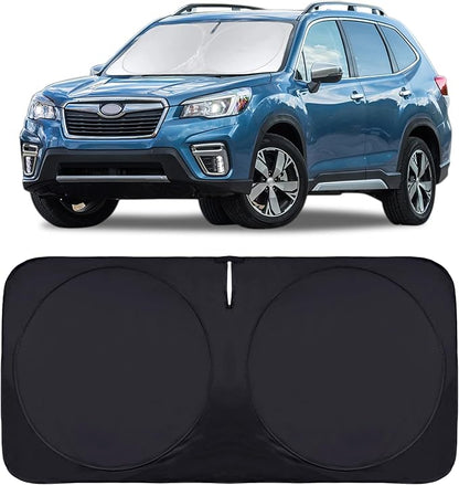 Custom Fit 2019-2024 2025 Subaru Forester SUV, Crossover, Base, Premium, Sport, Limited Sun Visor Accessories Sun Shade Sunshade Windshield Cover, Window Shade for Forester Blocks UV Protector Shield