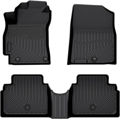 Cartist Floor Mats Fit for Hyundai Elantra 2026 2025 2024 2023 2022 2021 & Elantra N 2026 2025 2024 2023 2022 2021 (Not fit Hybrid) All Weather Floor Lines for Elantra Accessories Heavy Duty