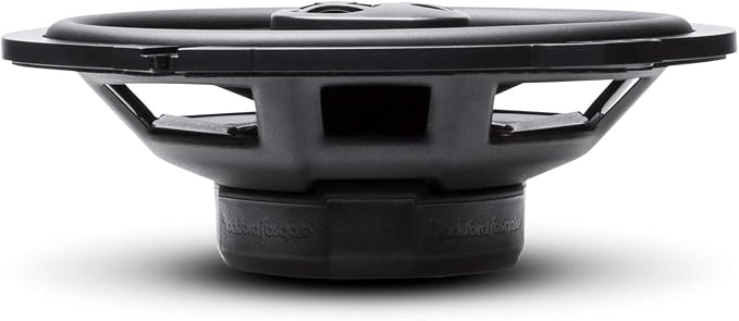 Rockford Fosgate P1683 Punch 6"x8" 3-Way Coaxial Full Range Speakers - Black (Pair)