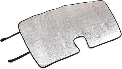 Windshield Sun Shade Compatible with Mercedes-Benz Smart 2015-2021 Foldable Front Windshield Sunshade Protector, Block UV Rays Keep Your Car Cooler