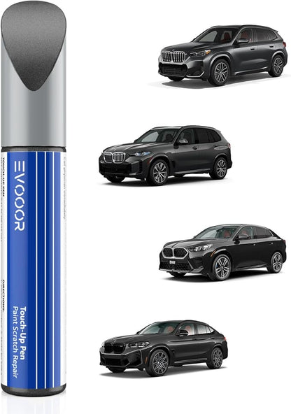 Touch Up Paint For BMW, Dark Graphite(A90) Exact Match Touch Up Paint Car Scratch Repair (Dark Graphite Metallic for 2019-2020 X5/X4/iX3/X2/X1)