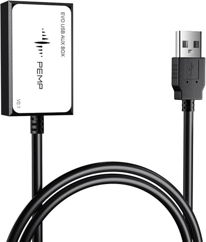 PEMP USBAUX Decoder Box for BMW EVO Systems with Android/Linux Screens, Use AUX Channel Geting Sound