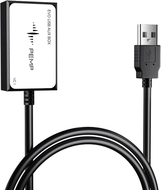 PEMP USBAUX Decoder Box for BMW EVO Systems with Android/Linux Screens, Use AUX Channel Geting Sound