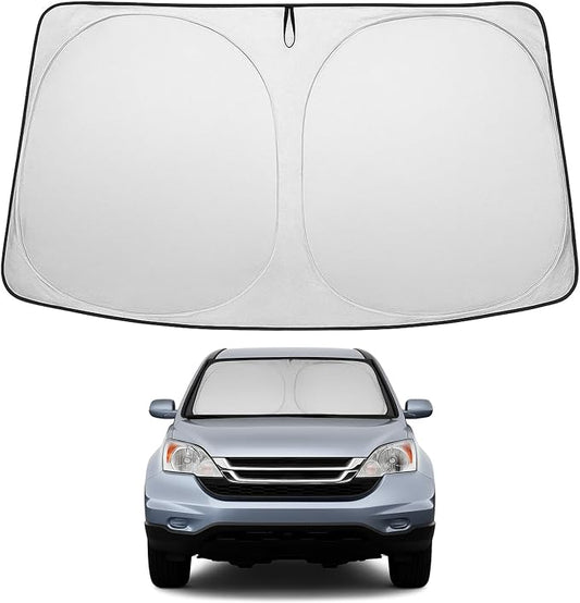 Proadsy 2026 Upgrade Front Windshield Sun Shade Foldable Sunshade Protector Custom Fit 2007–2011 CR-V Accessories