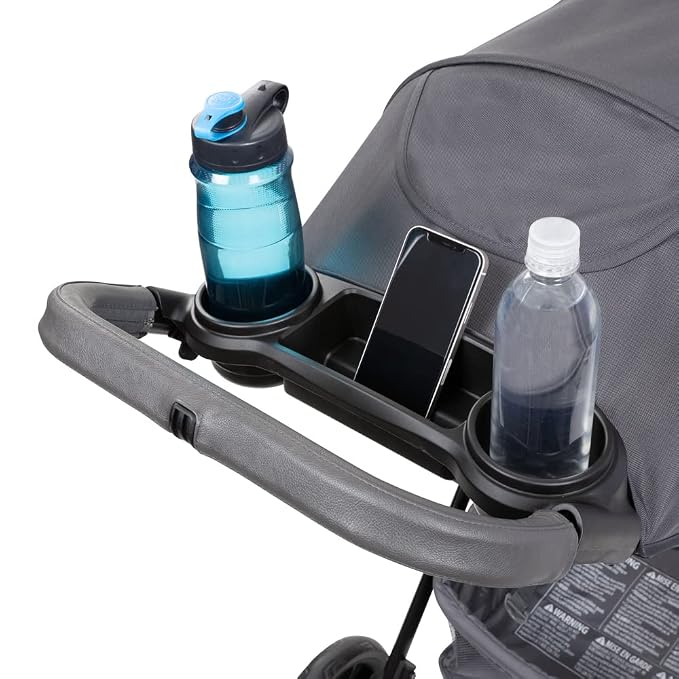 Baby Trend Passport® Cargo Stroller Travel System with EZ-Lift™ Plus Infant Car Seat, Grey Bamboo